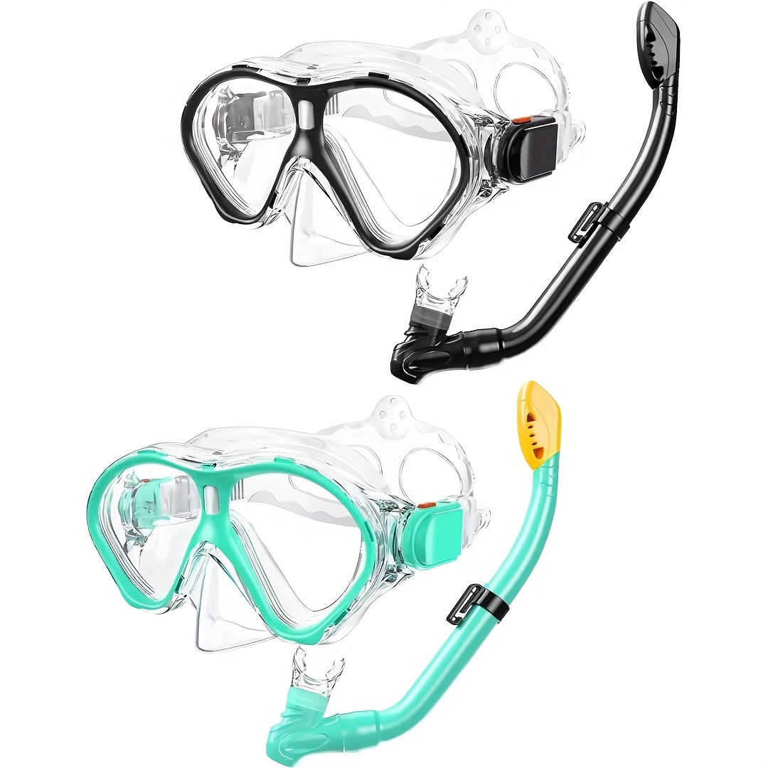 

2pc-swim Goggles, Swimming Goggles Adults, Anti-fog Goggles, Uv Protection Polarized Pool Goggles For Youth Men Women