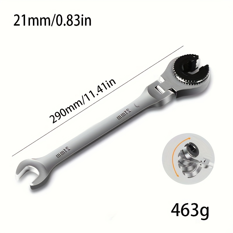 FACOM 467B.21 - 21mm Metric Ratchet Combination Spanner | ETS
