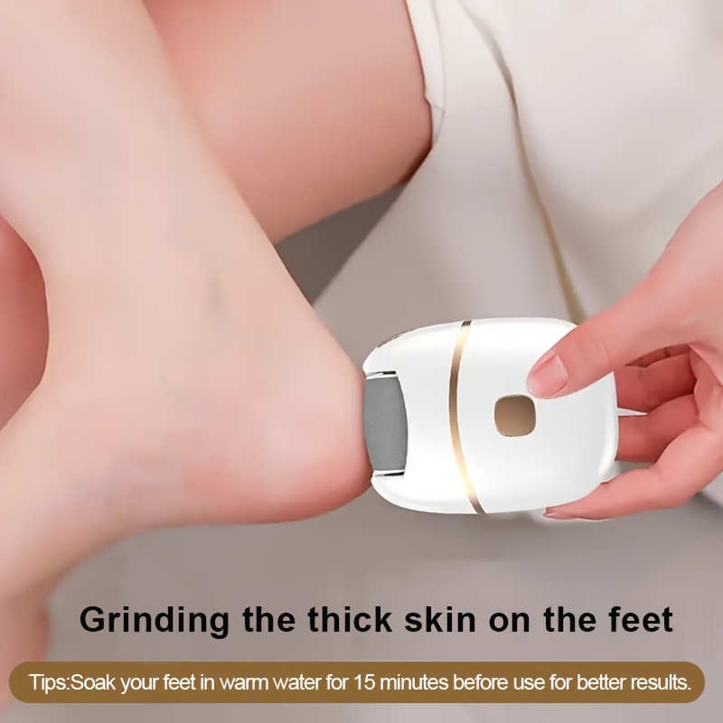 Rechargeable Electric Foot File, Designed for Removing And Polishing Thick Skin, Convenient And Portable for Achieving Smooth Feet, Ideal for Both for Home And Travel 19 Rechargeable Electric Foot File, Designed for Removing And Polishing Thick Skin, Convenient And Portable for Achieving Smooth Feet, Ideal for Both for Home And Travel