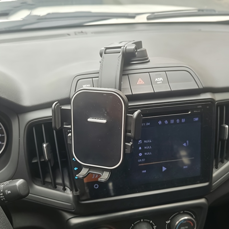 TEMU Car Phone Mount, Dashboard Installation, 360-degree Rotatable And Adjustable, Equipped With A Strong Suction Cup, Anti-slip And Highly Stable