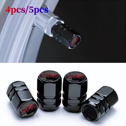 4pcs 5pcs aluminum stem cover universal suitable for car bicycle truck motorcycle wheels air dust cover