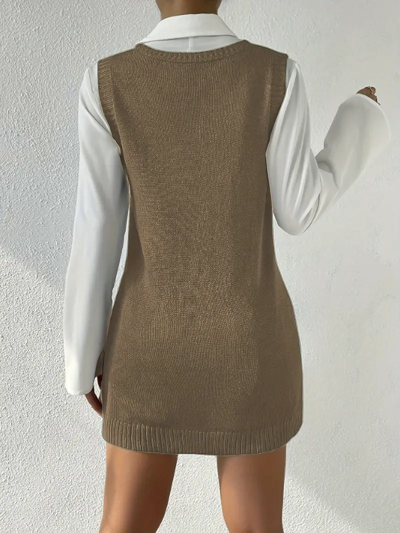 retro green sweater vest without blouse women's - Temu Mexico retro green sweater vest without blouse women's - Temu Mexico