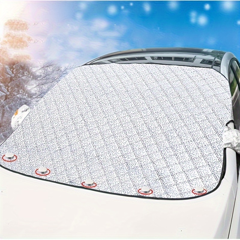 

Couverture Épaisse pour Pare-brise de Voiture Toutes - Protection Soleil, Neige & UV pour