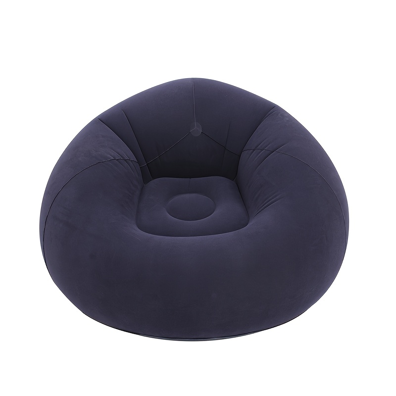 E-shop 1 Stück aufblasbare Faulenzersofa, langlebiges PVC-Material, geeignet für Wohnzimmer-Sitze innen außen, 5 Farben zur Auswahl, perfektes Geschenk