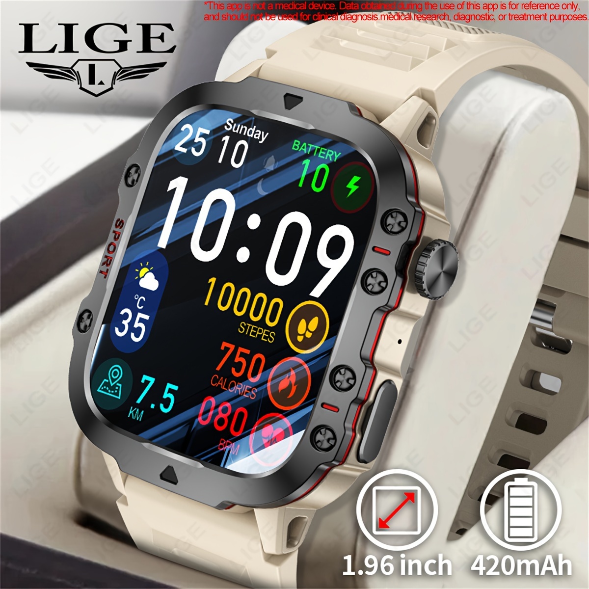 Reloj Inteligente Hombre LIGE Smatwatch Acero – Tu Reloj Inteligente