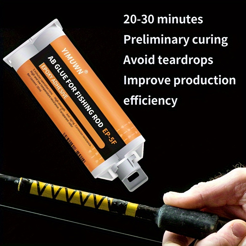Epoxy Resin Fishing Rod Adhesive Rod Repair Strong And Durable Capable Of Pulling  Large Objects - Automotive - Temu United Kingdom