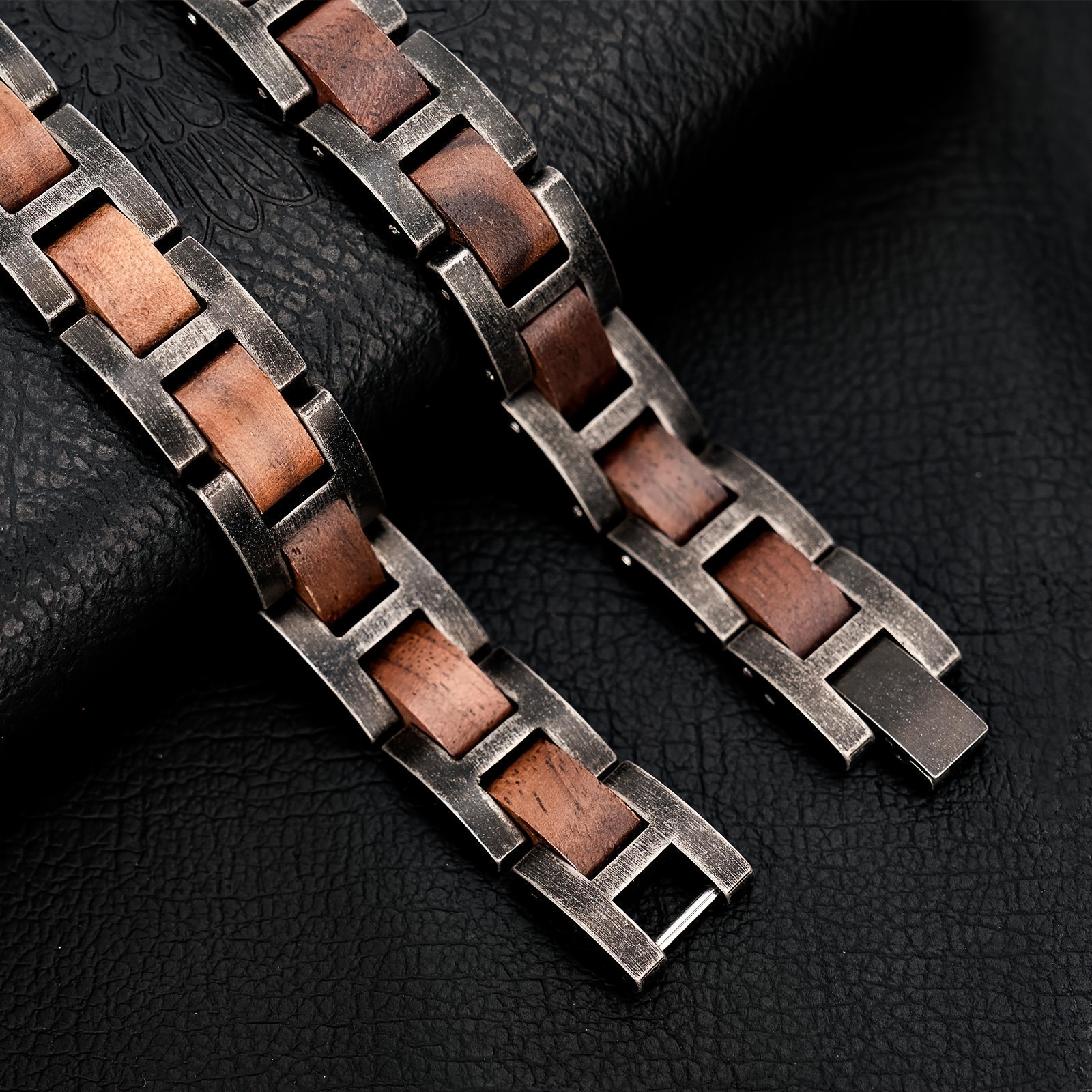 Men's Wooden Bracelet, Anniversary Gift for Him