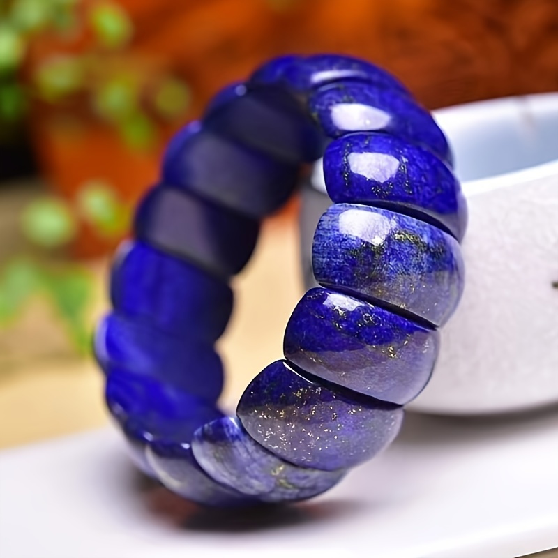 Image of 1pc Beaded Bracelet For Men's Natural Stone Ball Handmade Yoga Bracelet Fashion Casual Jewelry Gift