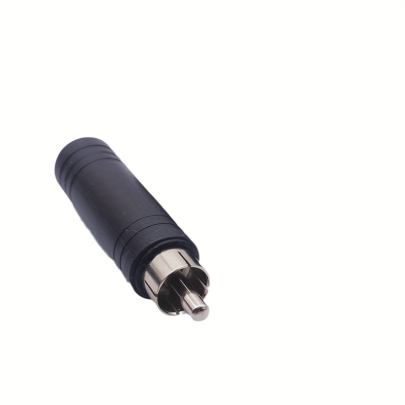TEMU 1 db RCA apa - 6,5 mm-es adapter, RCA - mikrofon aljzathoz csatlakozó, audio adapter, audio konverter, audio splitter, audio keverő, audio,