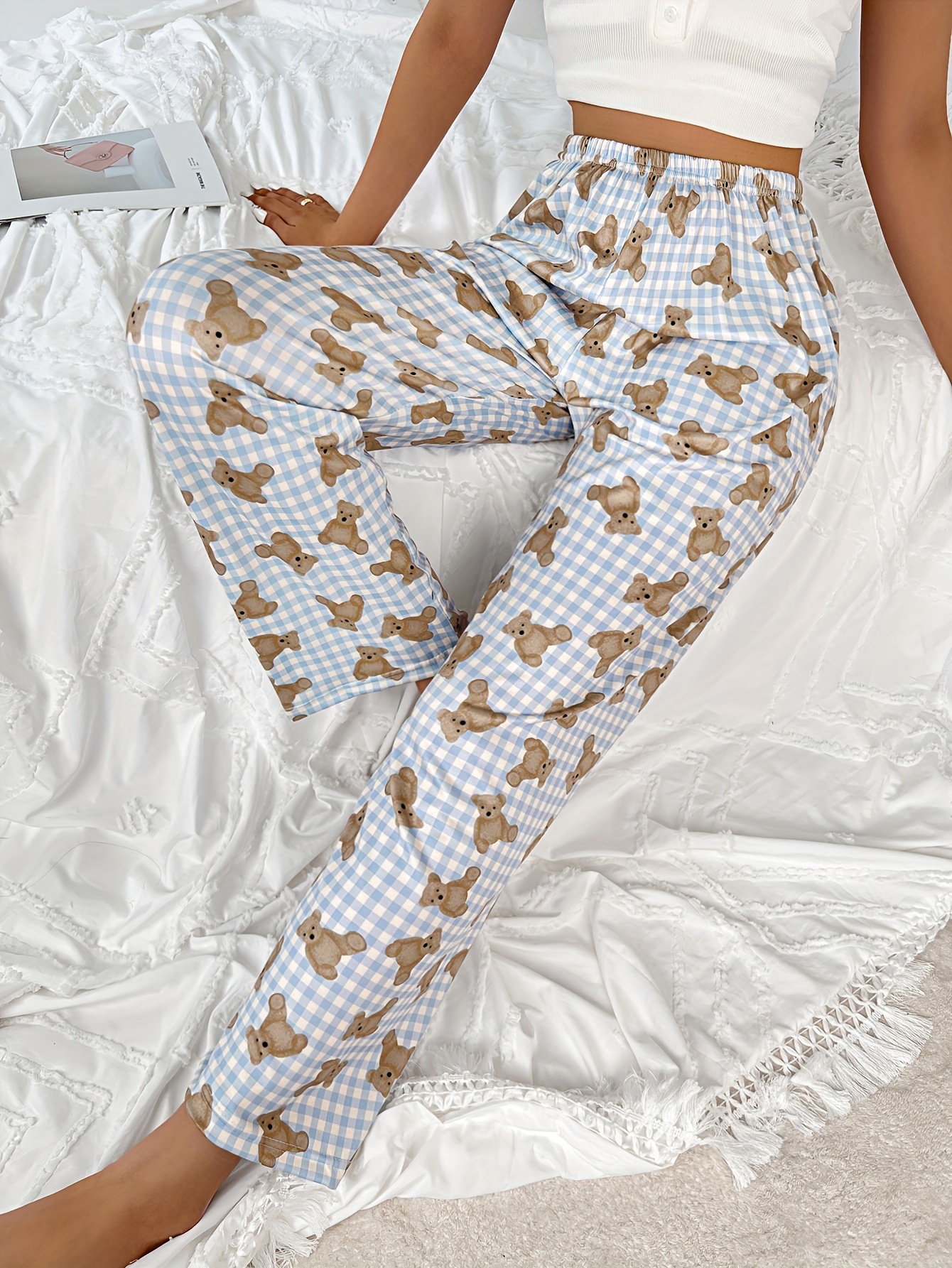 Pantalones de estar por casa online mujer