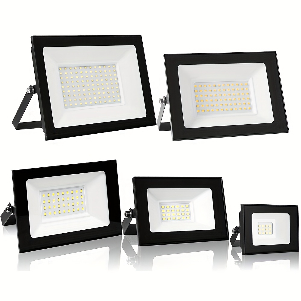 100W LED Fluter Außenstrahler, IP65 Wasserdicht, Kaltweiß – Superhell Für Garten, Garage & Hof