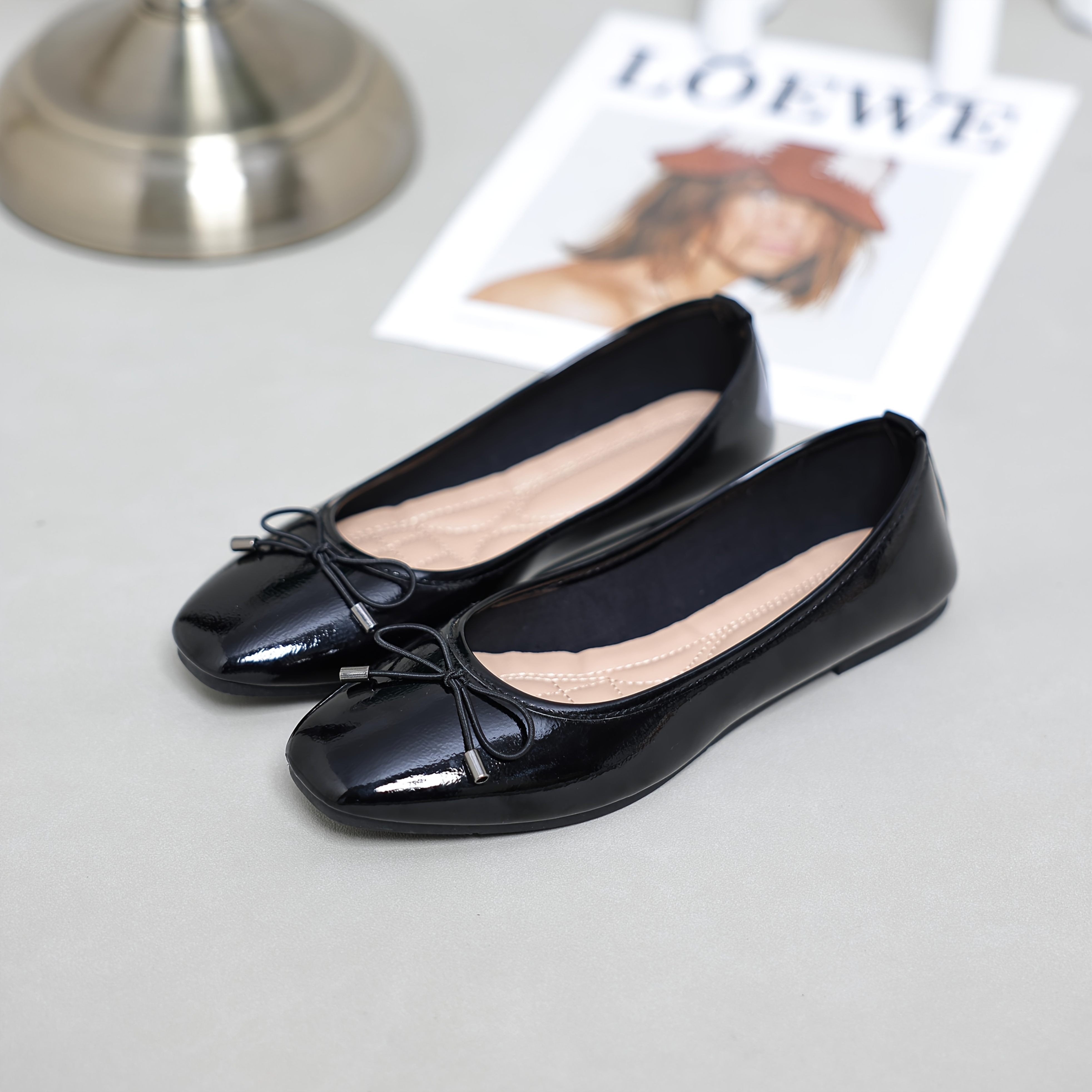 Neue Damen Ballerinas, Vielseitige und Bequeme Flache Schuhe mit Weicher  Sohle für Freizeit- und Berufsbekleidung – für Frühling, Sommer und H