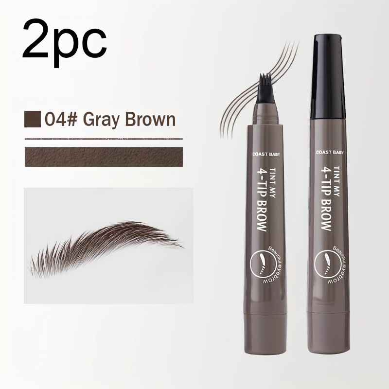 2pcs Long-Lasting Smudge-Proof Brow Gel for Natural Look