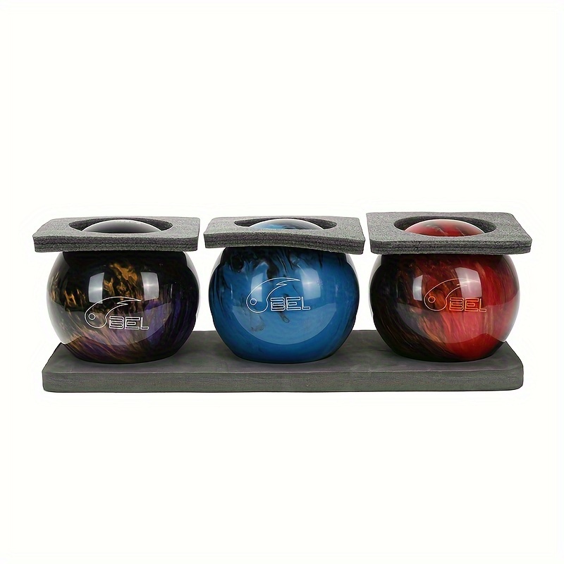 Sac à Boule De Bowling Avec Support Rembourré - 1 Boule + 2 Poches Chaussures (Taille 42) + Poche Accessoires - 8