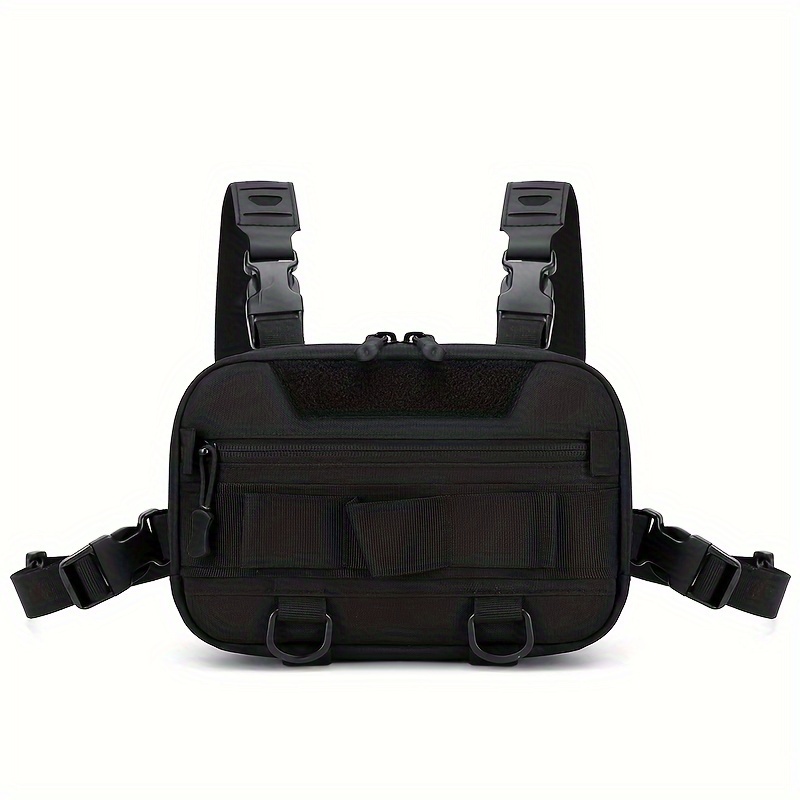 Image of This Versatile Outdoor Chest Bag Is A Lightweight Cross-training Camouflage Backpack Suitable For Hiking, Climbing, And Cross-training