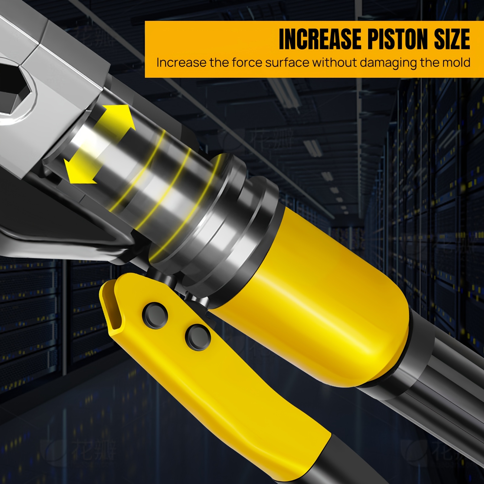 Hydraulic Crimping Tool with 9 Pairs of Dies
