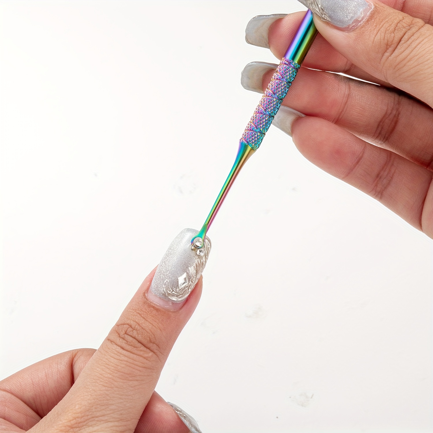 Nagelreiniger & Nagelhautschieber Aus Edelstahl - 17 Cm Für Maniküre & Pediküre
