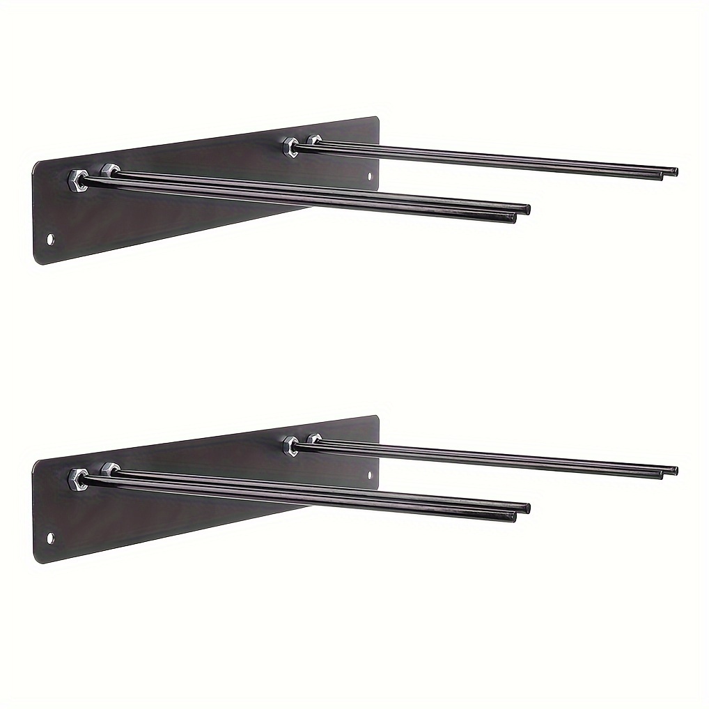 TEMU 2pcs Garden Wall Mounted Tool Hanger Shed Garage Secure Hold Tidy Organizer Rack Hang