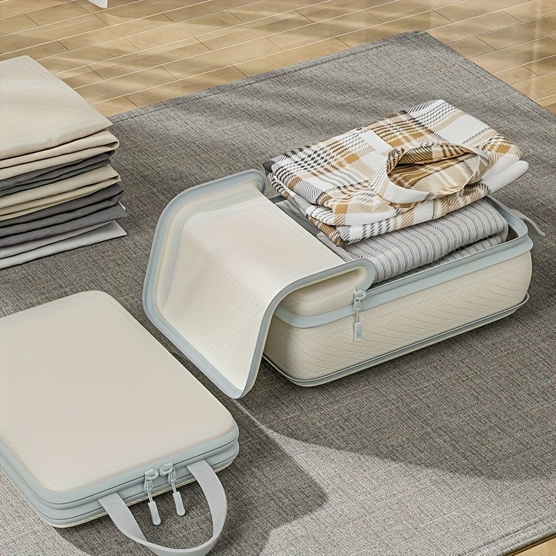 4pcs Large Capacity Travel Compression Packing Cubes