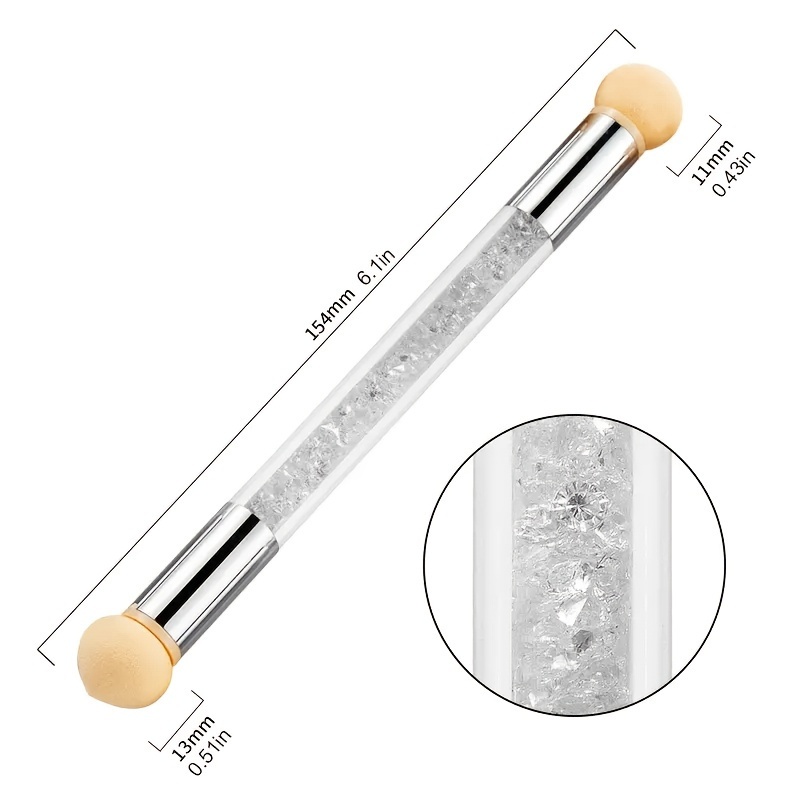 For Nail Sponges Pen, Ombre For Nail Brush, Double Head For Nail Art Brush, For Nail Art Tools For Nail Salon