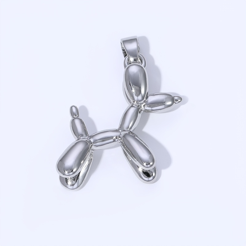 Women's Copper Plated Balloon Dog Pendant — Fun Accessory