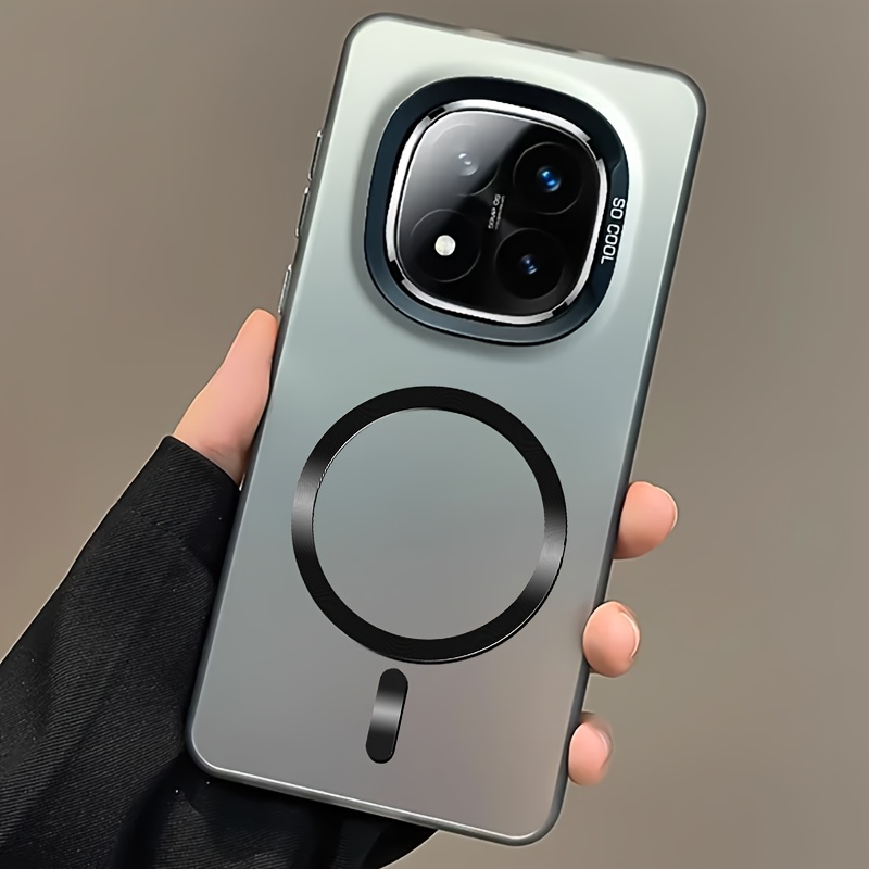 E-shop Handyhülle - Gradient Laser Effekt Handyhülle für Xiaomi Redmi Note 14 Pro Plus + 4G 5G Hülle mit Magnetischem Schutz, Stoßfest, Unterstützt