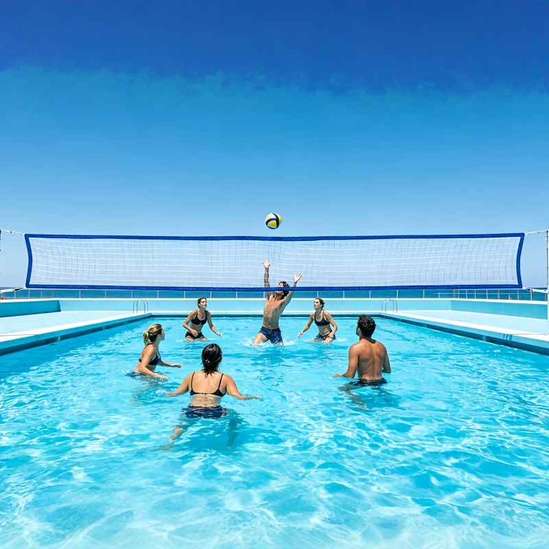 Backyard Pool Exclusive Floating Volleyball Net, Adjustable... product image 6
