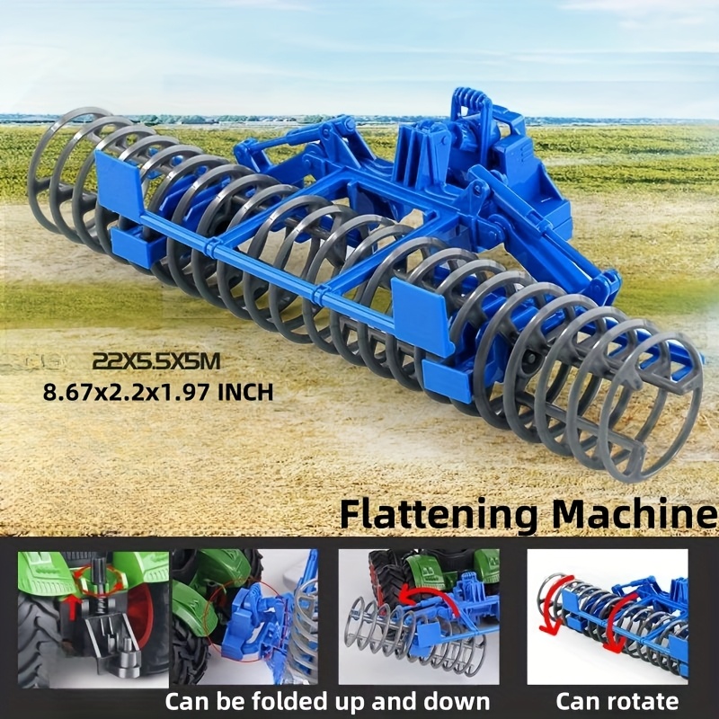 Agricultural Tractor Toy with Farming Tool