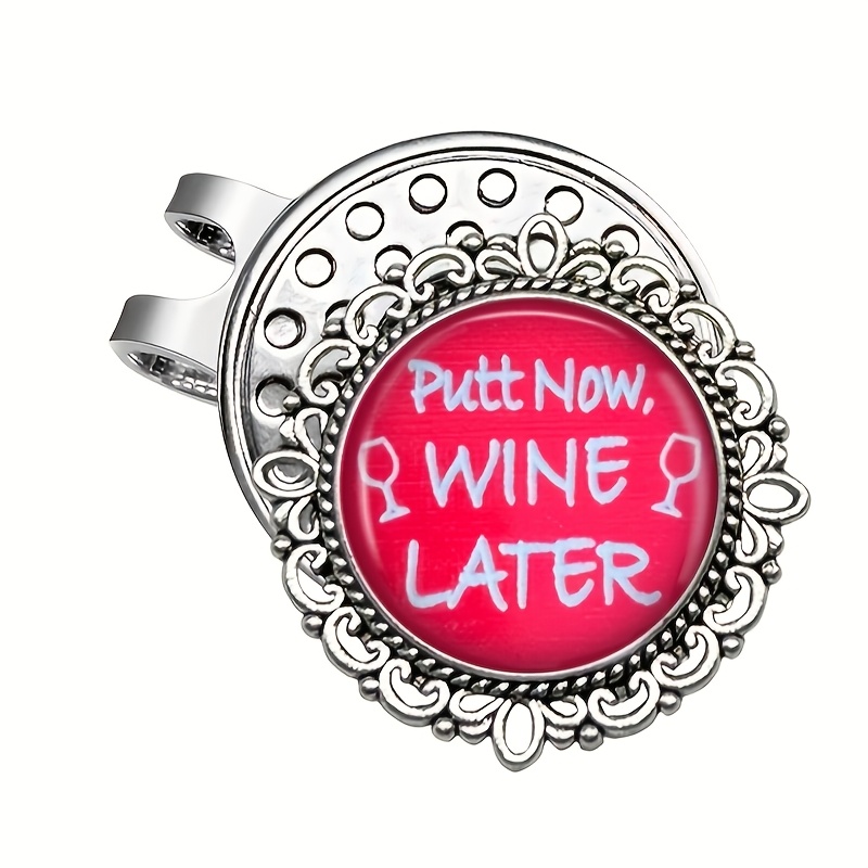TEMU 1 pièce Marque-balle de élégant et pince à chapeau - parfait pour les amateurs de et de vin