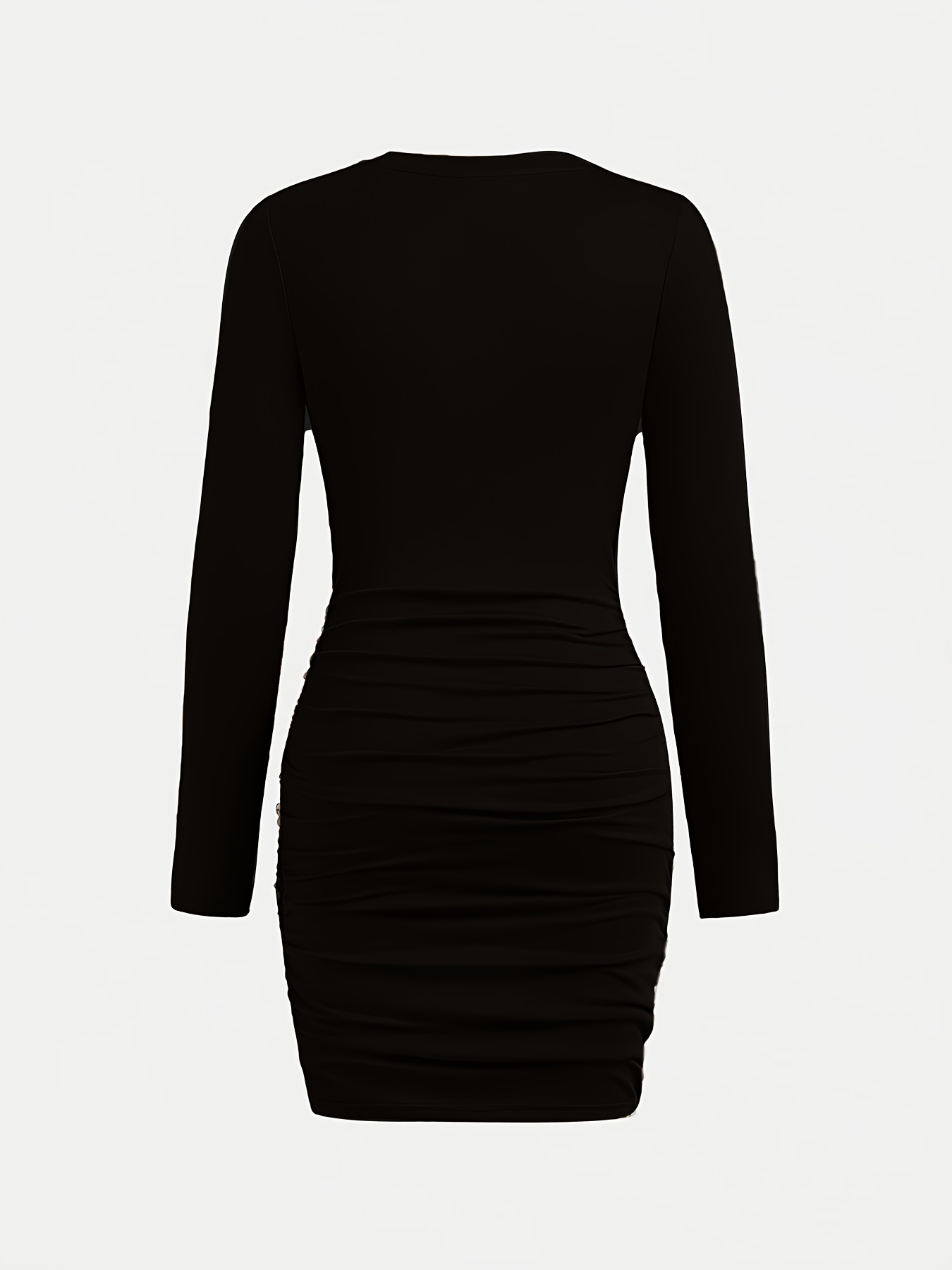 fashion to figure black dress OH HOT DAMN FAUX LEATHER MIDI DRESS IN BLACK – AKIRA main image 0
