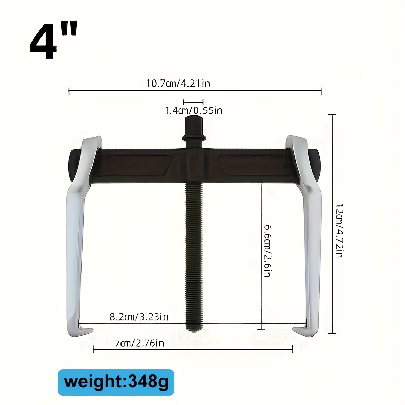 Temu – TEMU 2 Jaws Gear Puller, Bearing Gear Adjustable Removal Professional Level