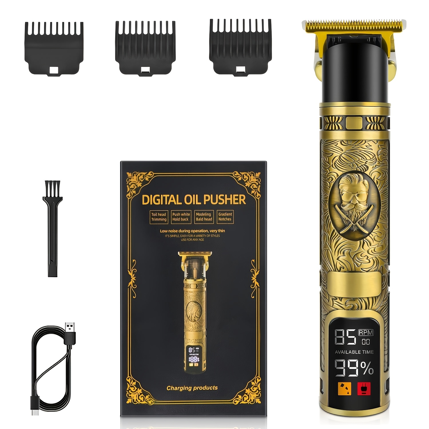 TEMU Clippers Hair Men, Mens Clippers, Hair Clippers, Clippers Local Warehouse, Cluppers, Trimmer, Shaver For Men, Trimmer For Men, Beard Trimmer For