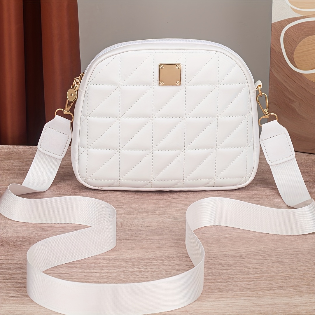 Solid Twill Embroidery Thread 's Shell Small Bag Fashion Easy Shopping Leisure Crossbody Bag