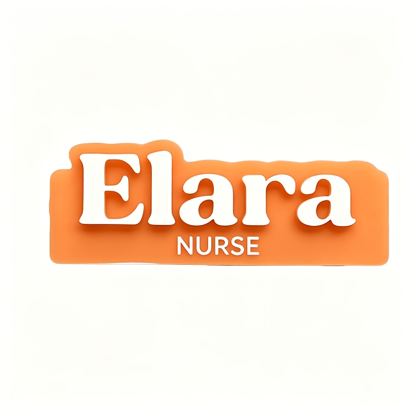 TEMU Personalized Name Badges, Self- Name Nameplates, Suitable For Educators, Nurses, Doctors, Teachers, Dentists, Midwives, And Students, Christmas