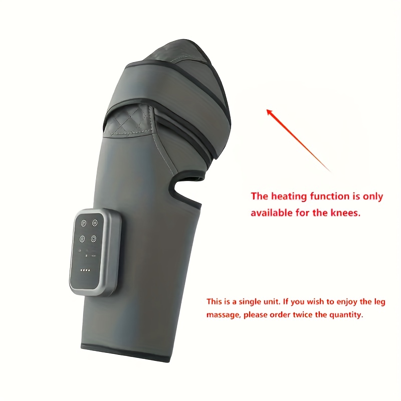 Leg Massager Massage Tool With 3 And 3 Levels Of , Heated Calf Pressure Massager, , Ergonomic Grip, Handheld Device, , Lightweight Construction, Elderly Care, Fitness Enthusiasts