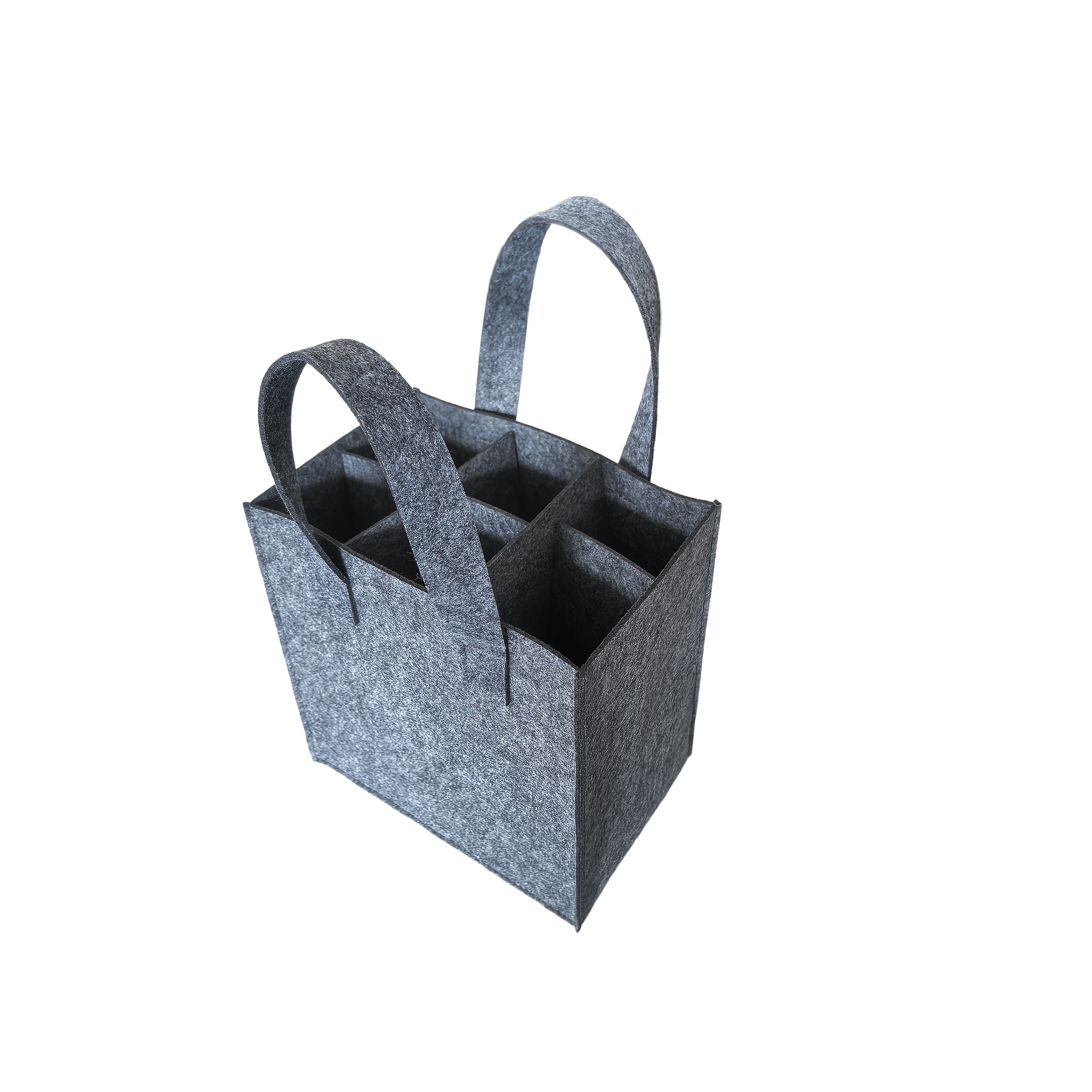 Felt Wine Bag Portable Reusable Gift Tote Bag For Red Wine Bottles