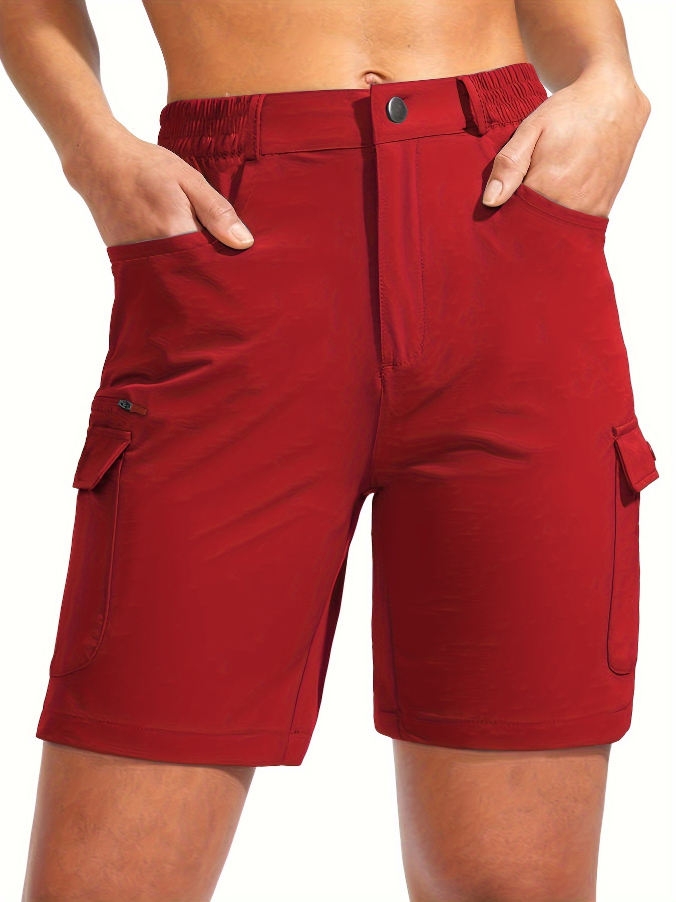 dames cargo shorts voor wandelen met 7 zakken lichtgewicht - Temu