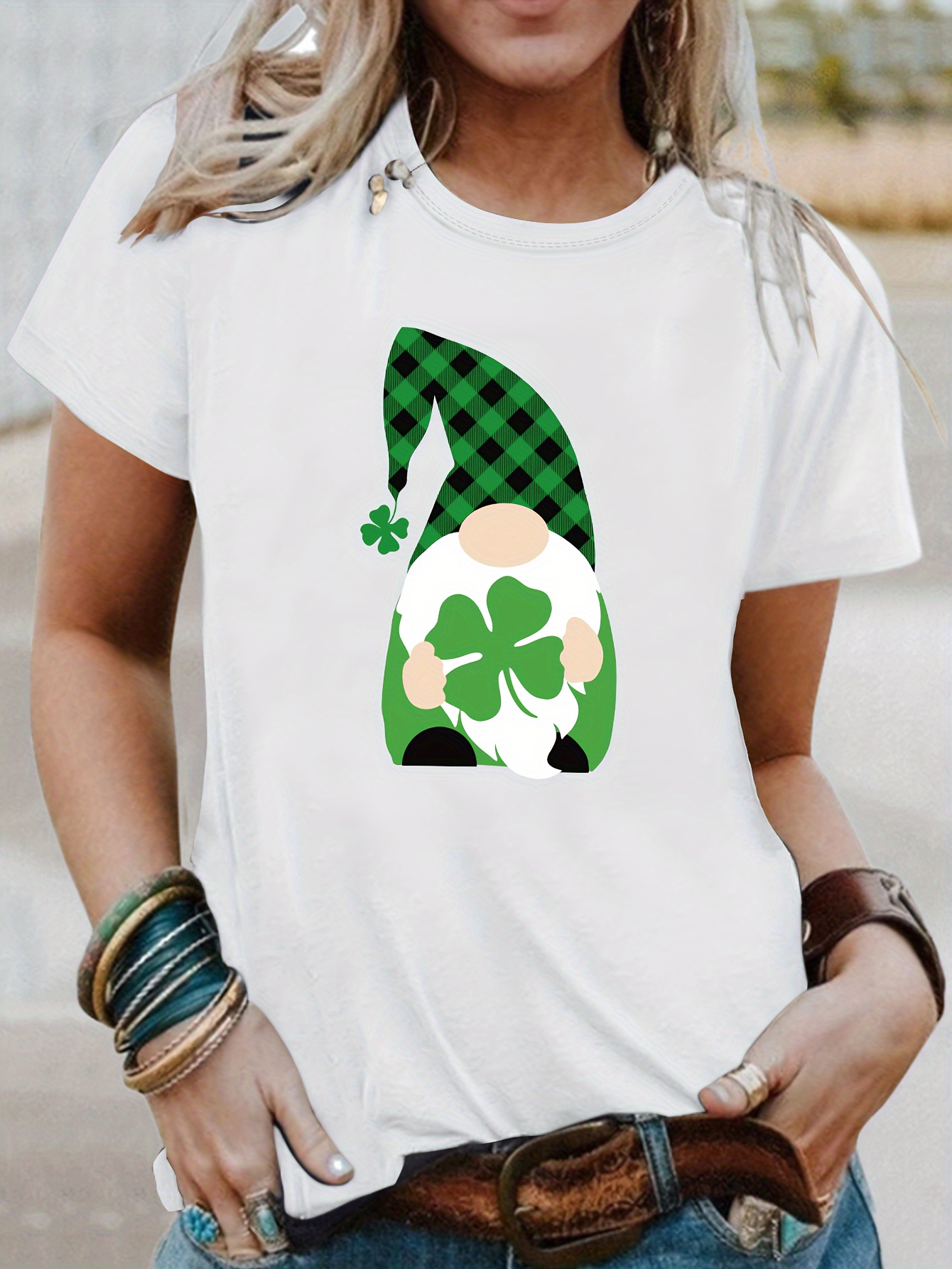 st patricks day prints short sleeve