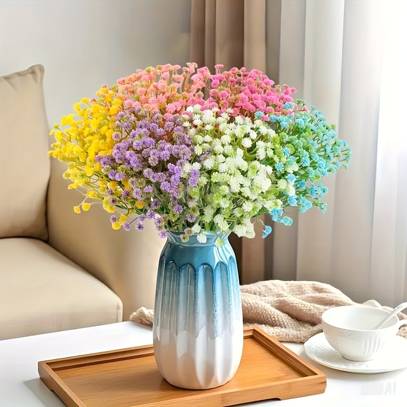 900 stck 30 bndel bunte knstliche schleierkraut blumen - Temu Austria