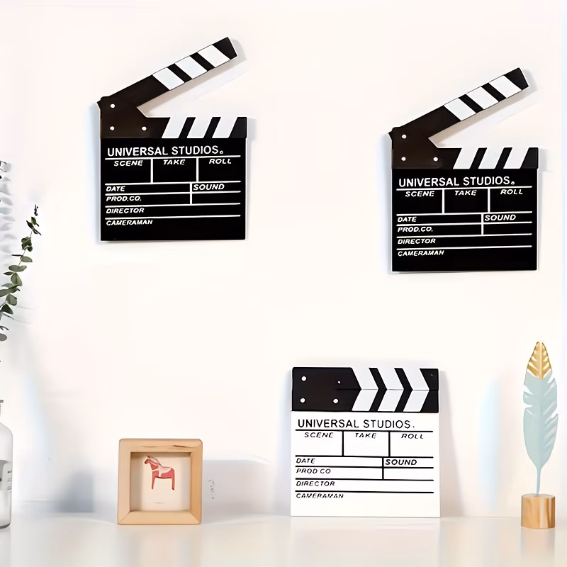 calendario in per direttori creativi 2026 - per riprese con date, ( frontale per , posteriore calendario) segnalibri per scene e riprese, etichette per /produttore/camera - sfondo con testo , per riprese cinematografiche Dettagli dell'articolo 5