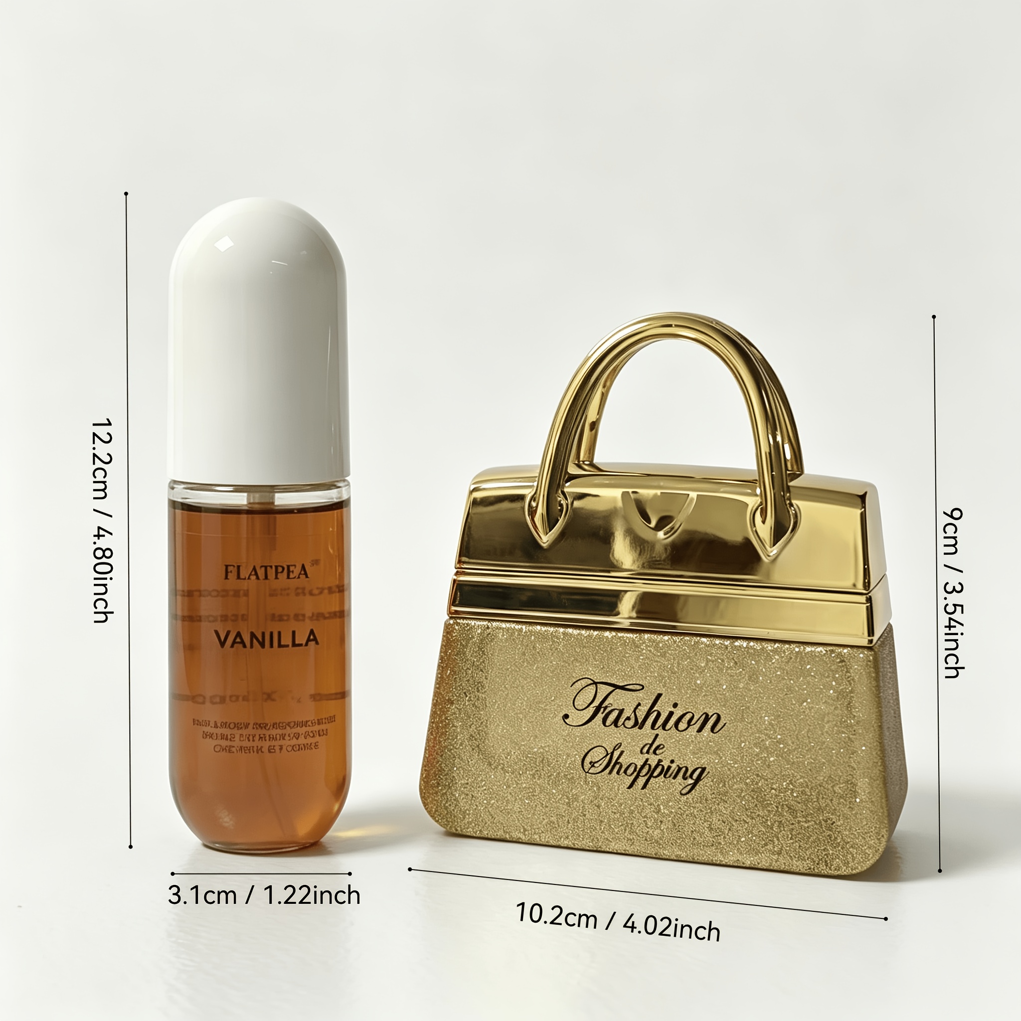 Image of 2pcs Women's Gourmand Perfume Set, Gourmand Coconut Creamy Musk And Orange Notes For Daily Dating Holiday Gift, Concentration 5 To 15 Percent