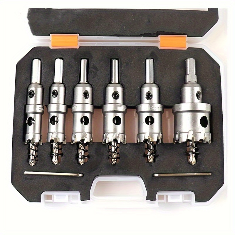 8pcs 16     set carbide tip tct cutter for plate metalworking drilling   Product details 3
