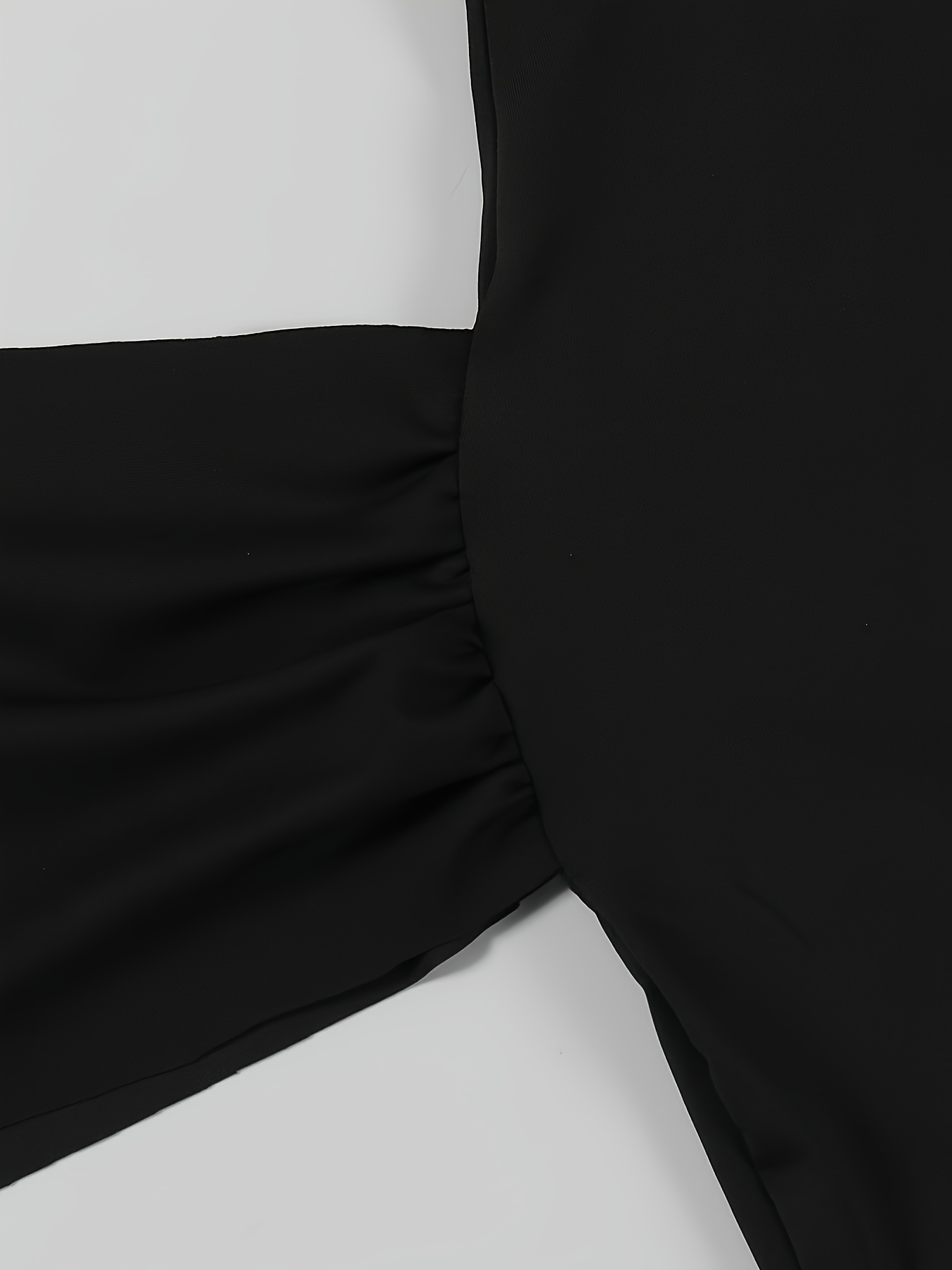 aesthetic black white shirts dress women - Temu