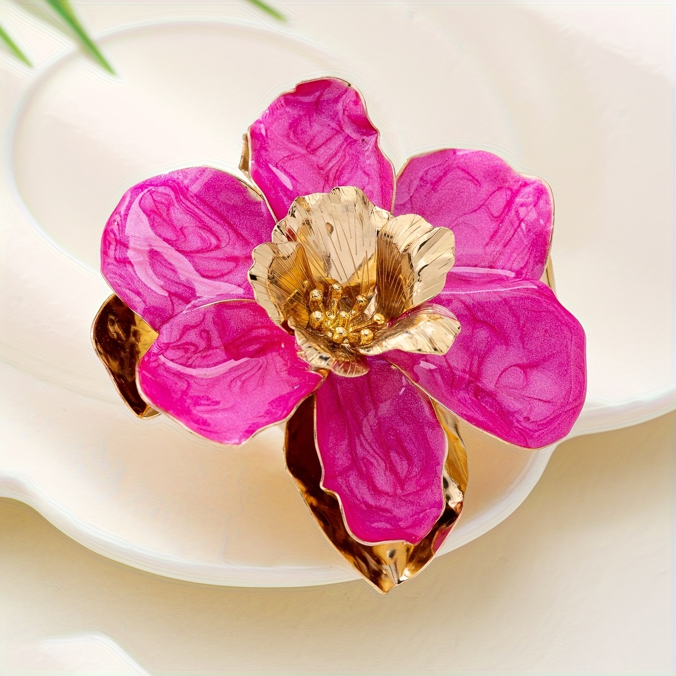 1pc Geometric Minimalist Fashion Individual Flower Ring