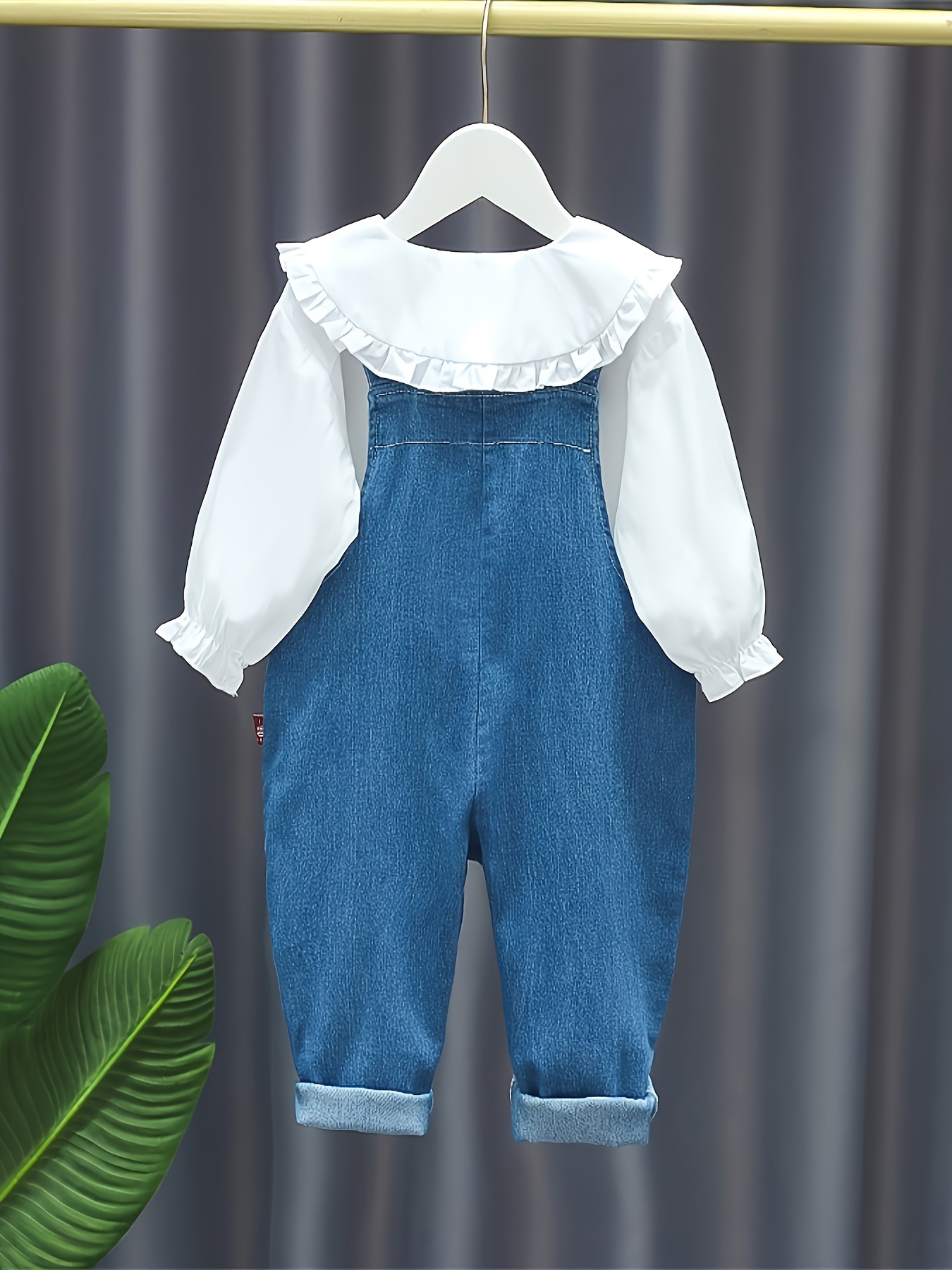 two piece set for spring and autumn featuring a   overalls for baby girls   casual wear in     for outdoor   outdoor   outdoor Product details 1