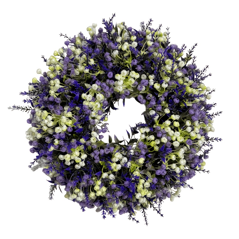 's Day Lavender Wreath Decoration