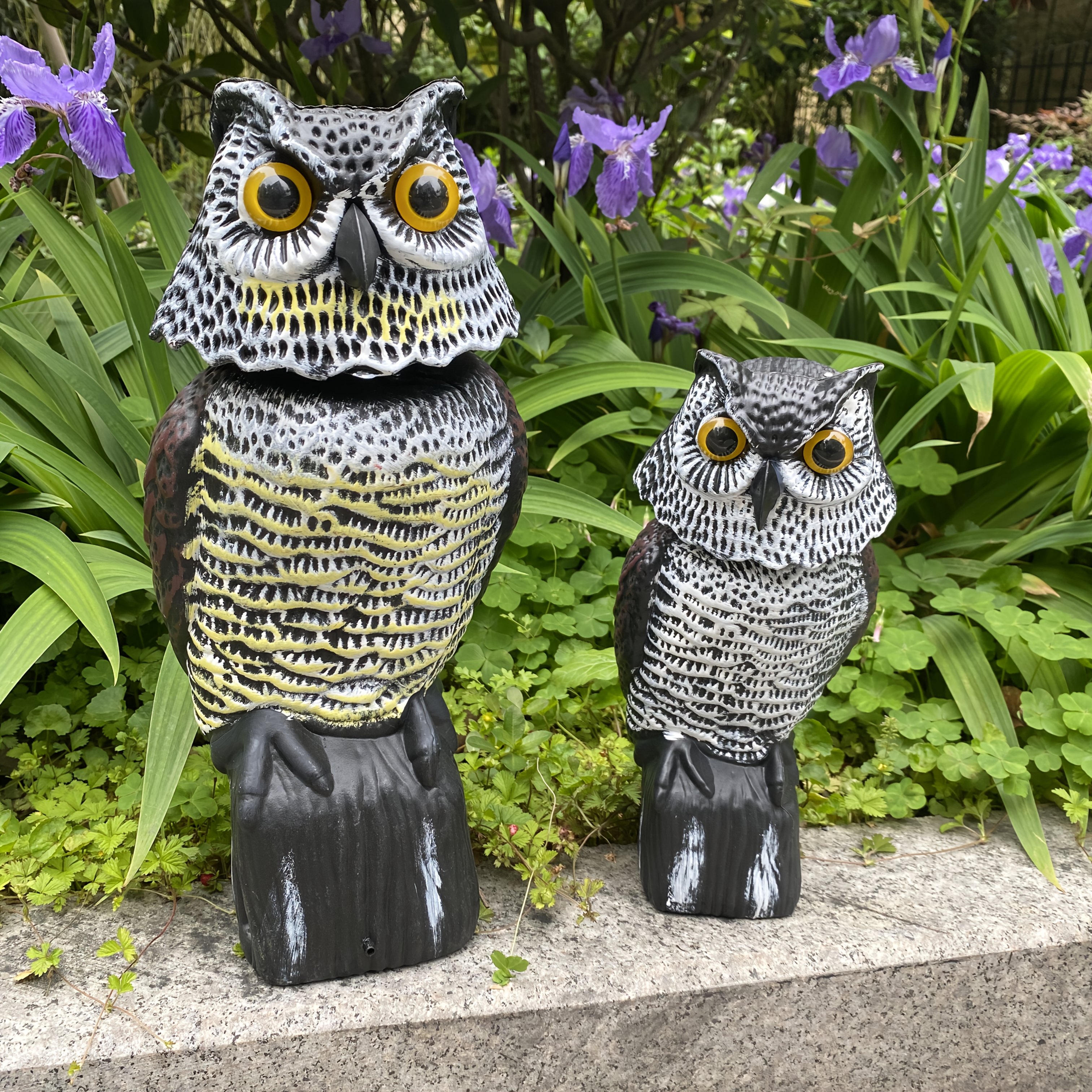 owl decoys sold on Temu United States