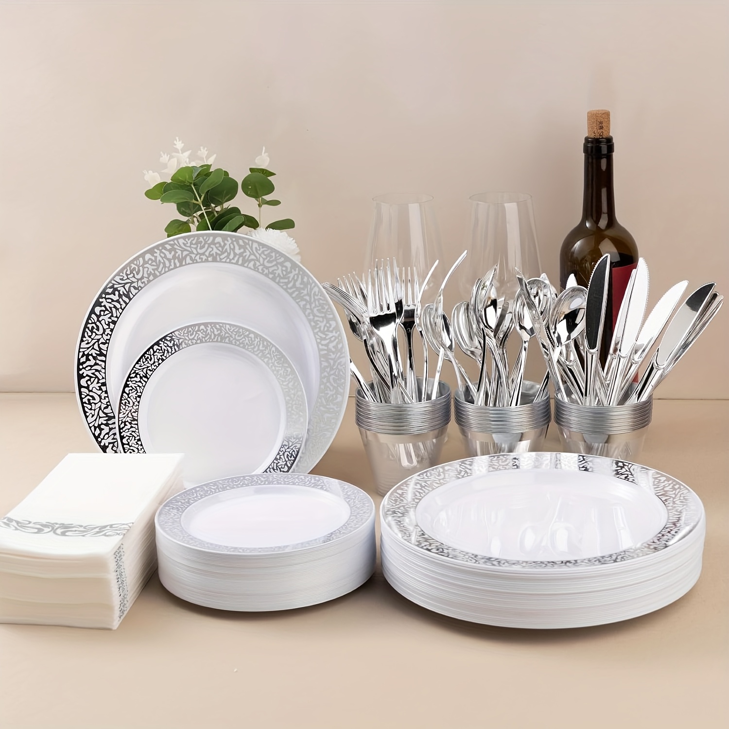Plastic Plates Amazon Wedding Paper Plates 10