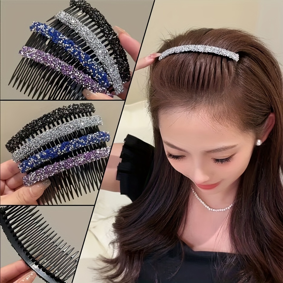 

1/2/3/4pcs Hair Comb And Hairpin For Styling, , Hairpin For Rear Hair, Hairpin For Forehead Bangs, Hairpin For Hair Accessories