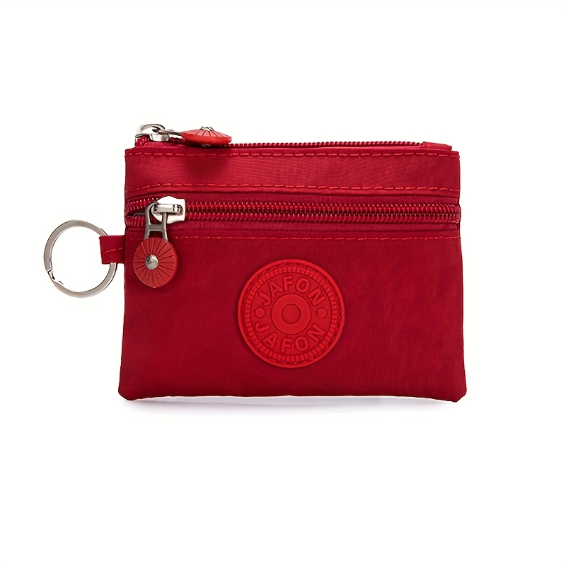 TEMU Mini Billetera con Cremallera de Nylon para Deportes al y Ocio, y , Mini Bolso de Teléfono de Viaje, Billetera de